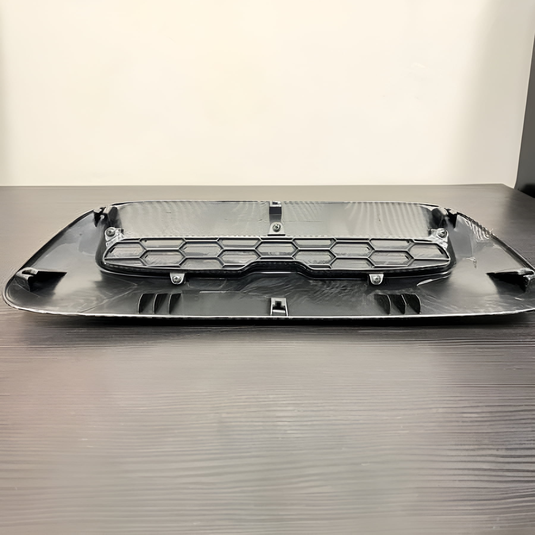 ECOTRIC Hood Scoop Compatible with 2007-2013 Mini Cooper S R55 R56 R57 R58 R59 Air Intake Vent Carbon Fiber Printing