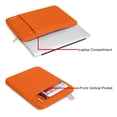 thumbnail image 4 of Funda para portátil MOSISO con funda de poliéster de 13,3 pulgadas, naranja, 4 of 6