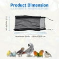 thumbnail image 2 of Adjustable Bird Cage Skirt White 200x40 cm, 2 of 6