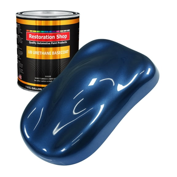 Sapphire Blue Metallic 1 Gallon URETHANE BASECOAT Car Auto Body Paint