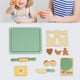 thumbnail image 4 of 10x de juguete de comida para jugar cocina juguete de madera para hornear juguete de madera Montessori juego de de madera juego de, 4 of 9