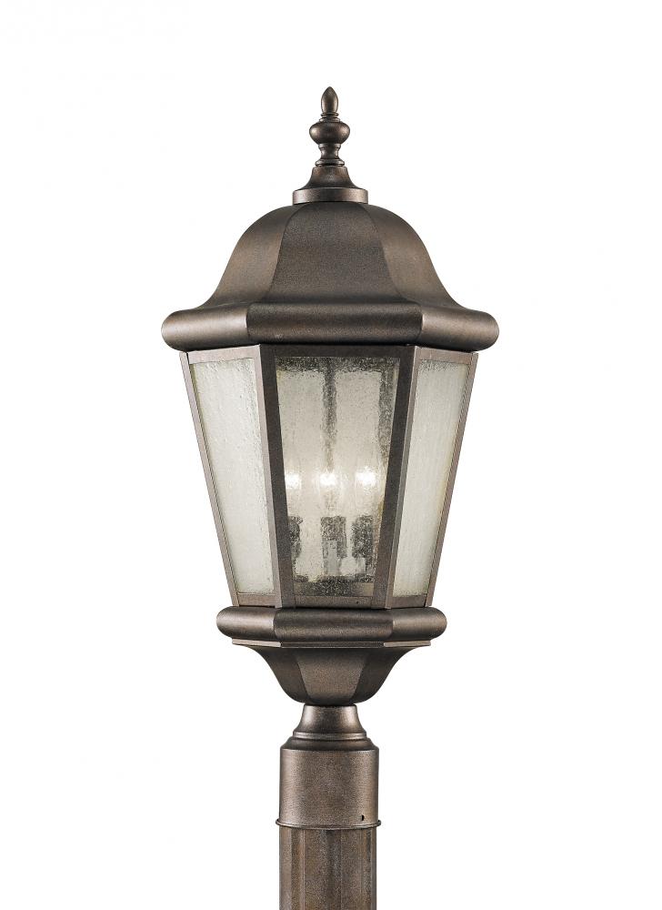 Generation Lighting Seagull OL5907EN/CB Three Light Outdoor Post