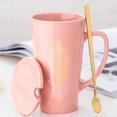 thumbnail image 4 of Mug Coffee Cup Cute Drinking Cup Ceramic Cup Gift Box Set Also Can Be Used For Microwave Heating, 4 of 9