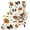 Halloween Bat Pumpkin, variant on Bulopur Spider Web Wingback Chair Covers 2Pcs, Stretch Elastic Halloween Slipcovers with Bow Design