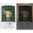thumbnail image 2 of Caroline's Treasures BB7025CNL Monkey Ceramic Night Light, 6x4x3", multicolor, 2 of 2