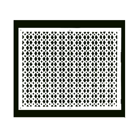 

Prima Decorative Hardware Cast Iron Air Return Grill 26 x 30 - White