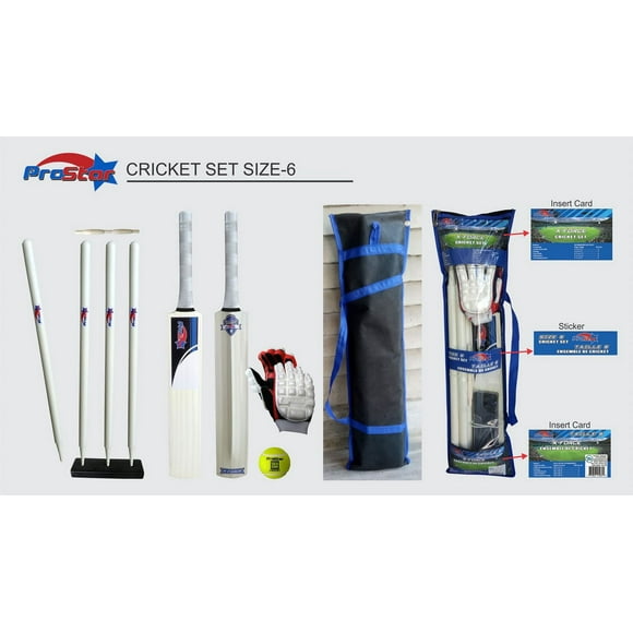 Pro-Star Cricket game Set Size 6 Combo Pack
