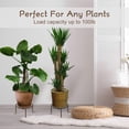 thumbnail image 5 of INCTUO 3 Pack Metal Plant Stand,Heavy Duty Plant Stands for Outdoor Rustproof Carved Indoor Plant Holders 100Ib Flowerpot for Garden Patio Decor, 5 of 10