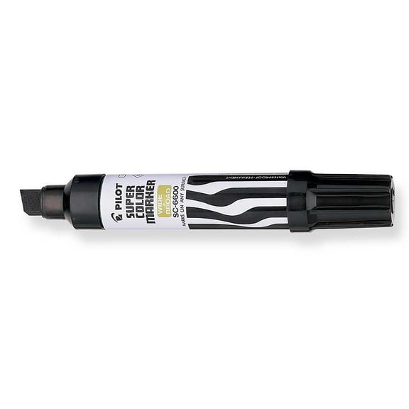 Pilot Super Color Jumbo Permanent Marker, Black