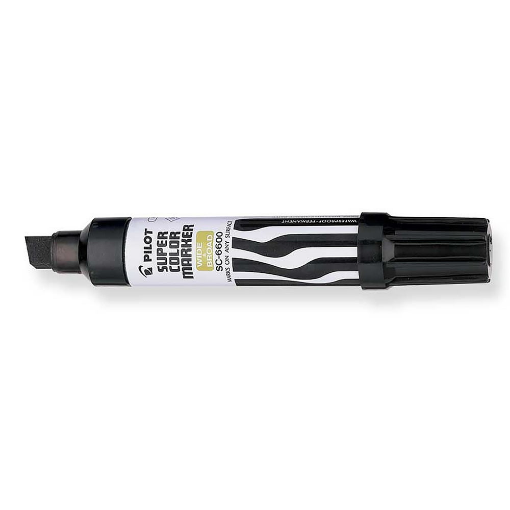 Pilot Super Color Jumbo Permanent Marker, Black