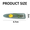 thumbnail image 2 of Women's Hair clip Classic duck Hair Decoration clip Side sliding firm accessory clipgreen, 2 of 4