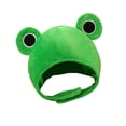 thumbnail image 5 of Sombrero de felpa novedoso jinwen Rana Verde, 5 of 5