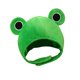 thumbnail image 5 of Gorro de felpa novedoso Fernando de rana para adultos Cosplay verde, 5 of 8