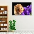 thumbnail image 3 of Harvest Mice On Flowers - Wrapped Canvas Print Wall Art | 18" W x 12" H, 3 of 4