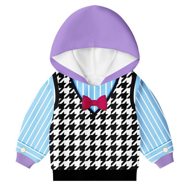 Sudadera con capucha de Inside Out 2 para niños, disfraz de Emotions, Joy, Disgust, Fear, Anger, sudadera con cremallera y cordón, disfraces de Cosplay
