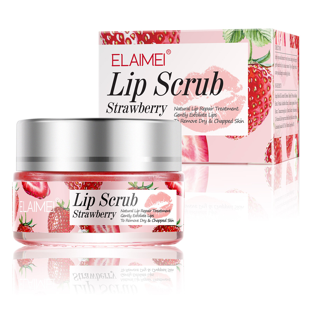 Lip Scrub Moisturizing Exfoliating Reduce Lip Lines Multifunctional