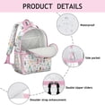thumbnail image 4 of Fantasy Princess Pattern Backpack for School,Cute School Bag,Schoolbag with Adjustable Shoulder Straps & Padded Back,15.25"x11.5"x5.25", 4 of 5