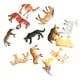 thumbnail image 2 of Paquete de 12 figuras de animales de granja, figuras de juguete, figuras de animales de la selva artesanales de PVC para regalo de Pascua, decoración, 2 of 8