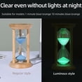 thumbnail image 6 of 1PCS 3/5/10/15/30 Minutes Wooden Hourglass Timer Home Living Room Desktop Decoration Children Birthday Gift Portable Sand Clock, 6 of 9