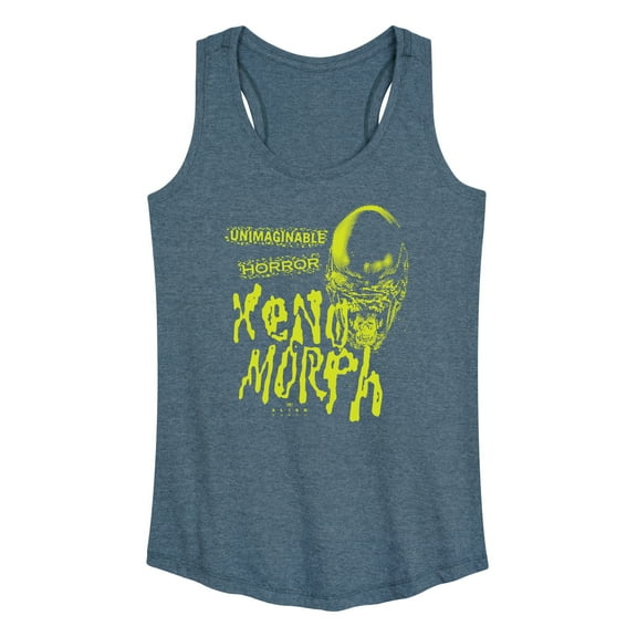 Alien - Xenomorph Spookshow - Women's Racerback Graphic Tank