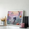 thumbnail image 3 of Diamond Art Kits for Adults, Pink Mist Sunflower SkullDiamond Painting Kits for Beginners, Frameless Round 5D Full Drill Diamonds Art Pictures Gem Art Crafts Home Decor Gifts, 3 of 8