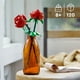thumbnail image 2 of Kit de construcción de rosas, regalo único de Pascua para adolescentes o niños, conjunto de construcción de colección botánica, relleno de cesta de Pascua para construir, 2 of 5