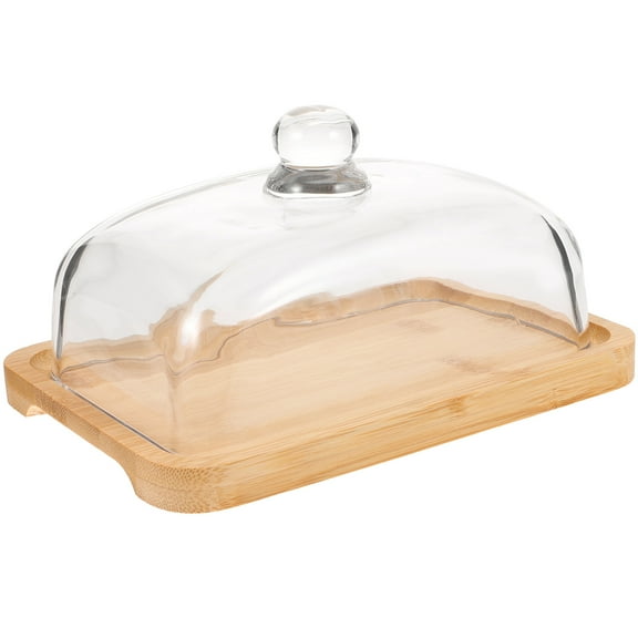 TABLETREANDS 1Pcs Cheese Tray With Cover Wooden Tray For Outdoor Events And Picnics