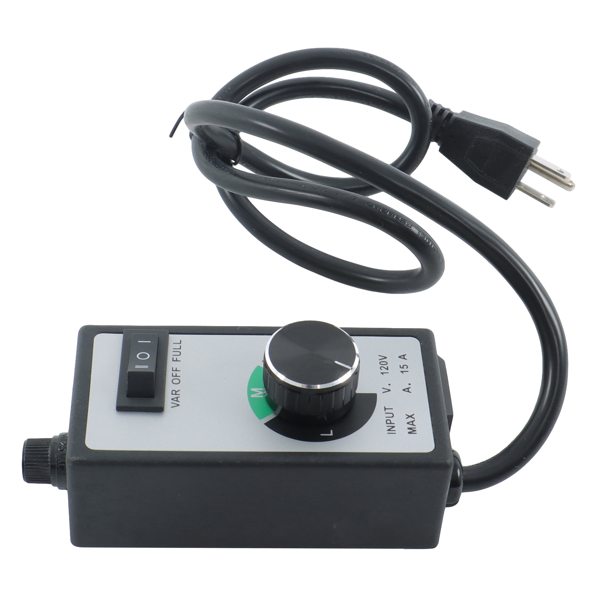Variable Speed Controller Fit for Router Fan Electric Motor Rheostat AC 1500W 120 Volt 15 Amps