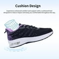 thumbnail image 5 of AOV GREEN LEAF Women Wide Toe Box Walking Shoes Athletic Tennis Shoes Orthotic Running Fashion Sneakers for Gym Jogging Workout, Size 6-11, 5 of 13