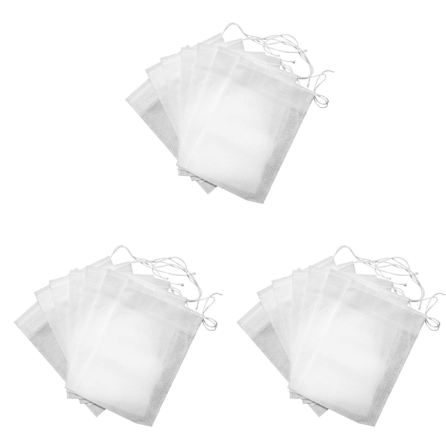100 Bolsitas Té Desechables Con Cordón para (5*7cm)