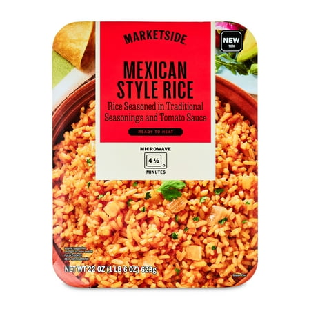 Marketside Ready to Heat Mexican Style Rice, 22 oz (Refrigerated)