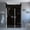 Black Caruso / Polished Chrome, variant on Transolid TWWCSK603296-KI01GBS Titan 96" High X 60" Wide X 32" Deep Pivot Frameless Shower