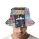 thumbnail image 4 of Niña Exploradora Sombrero bucket para adultos, gorra de protección solar, sombrero de pescador plegable para viajes al aire libre, pesca y actividades de verano, 4 of 6