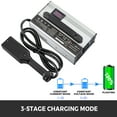 thumbnail image 5 of KFFKFF 110V Club Car Charger for EzGo Ez-Go TXT Medalist D Style 36V 18A Golf Cart Battery Charger Powerwise Plug with LED Indicator Lights, 5 of 8