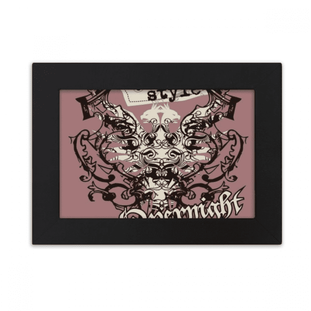 Graffiti Street Culture Change Your Style Desktop Photo Frame Ornaments Picture Art Painting