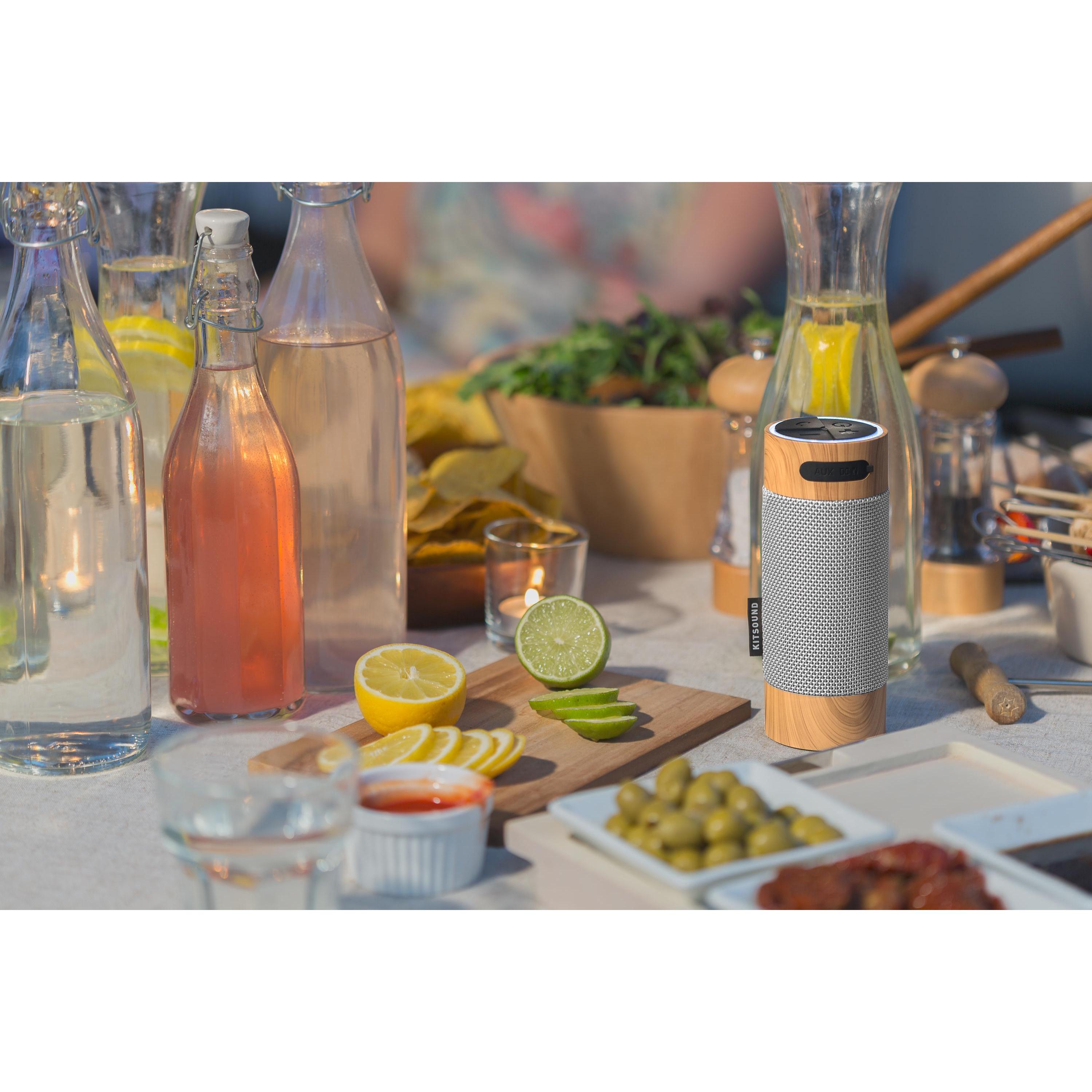 kitsound outdoor portable speaker