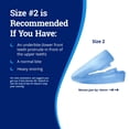 thumbnail image 3 of ZQuiet Anti-Snoring Mouthpiece Solution - Comfort Size #2 (Single Device) + Cleaner (1.5oz Bottle) - Made in USA Snoring Solution for a Better Night’s Sleep (Blue), 3 of 6