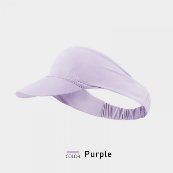 Sun Visors for Women and Men, Wide Brim Soft UPF 50  UV Protection Stretchable No Headache Summer Sport Hats