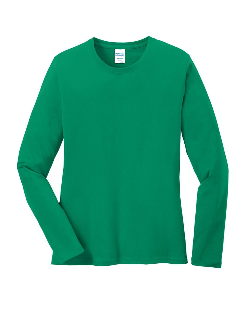 Port & Company Long Sleeve 54oz 100% Cotton TShirt (LPC54LS