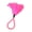 Pink, variant on Interactive Cat Toy with Mesh Tube and Bell, Crinkle Sound Catnip Plush Toy for Teething and Self-Play, Lightweight Indoor Cat Enrichment and Physical Exercise Toy - Green
