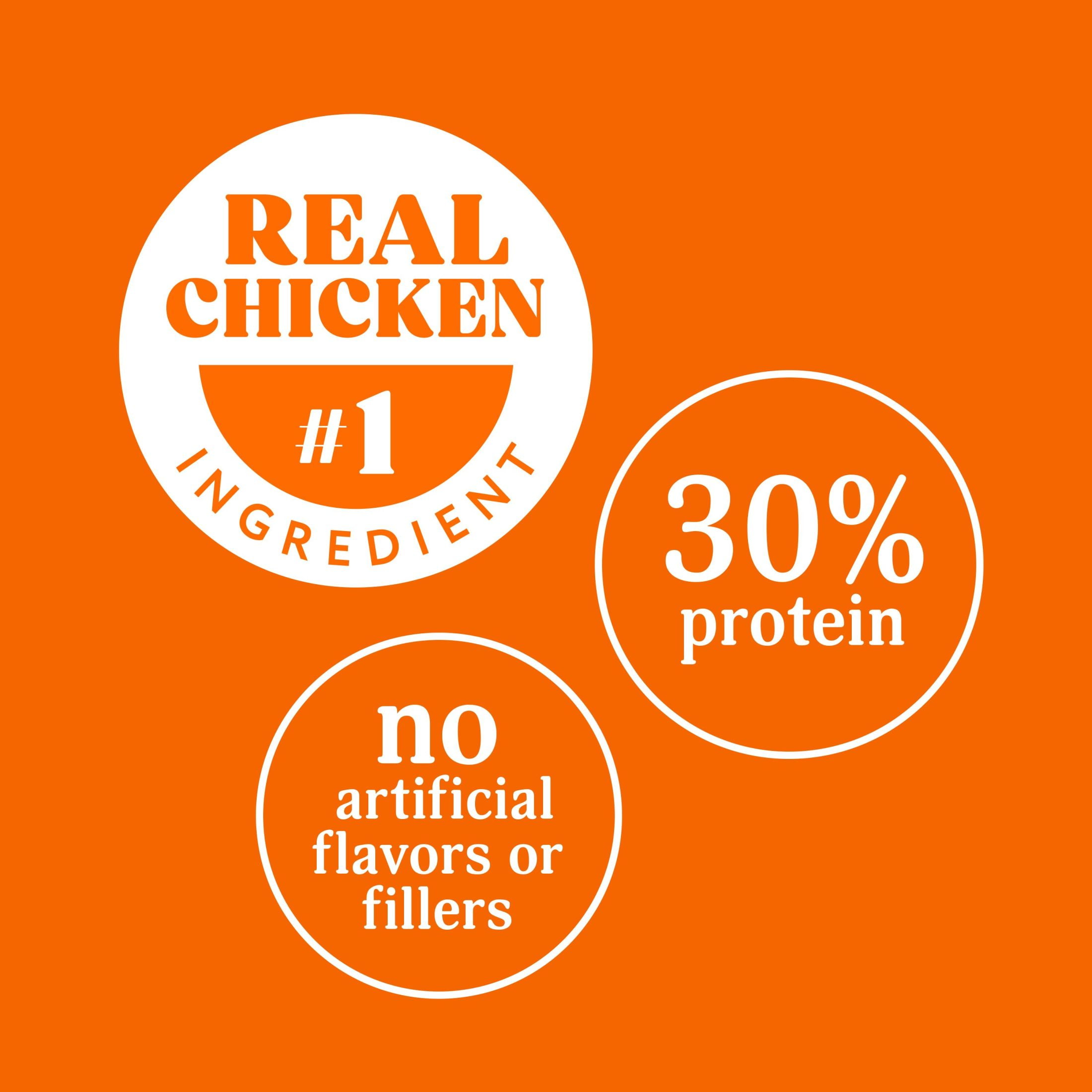 (2 pack) Milo’s Kitchen Chicken Jerky Recipe Dog Treats, 15 oz Bag