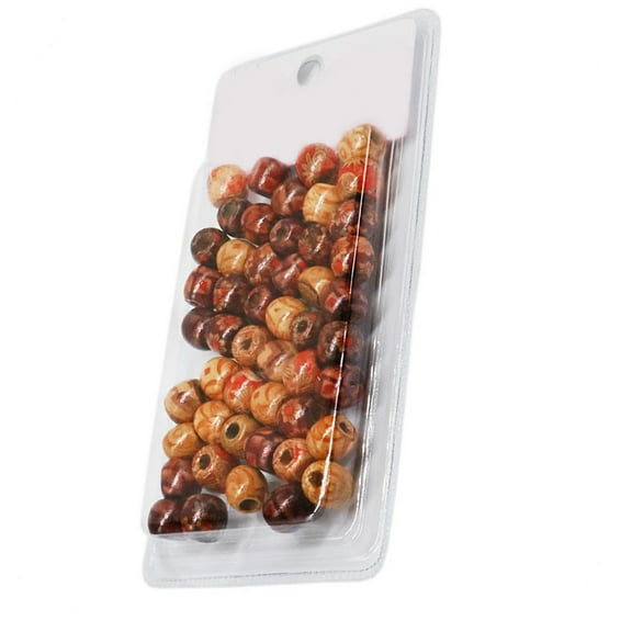 Wood Ethnic Dreadlock Bead Hair Beads Loose Large Hole Hair Braiding