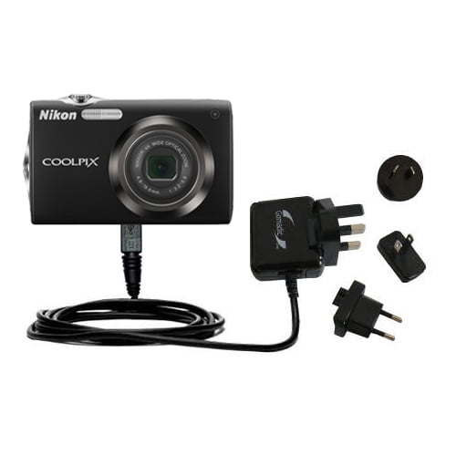 International AC Home Wall Charger suitable for the Nikon Coolpix S3000