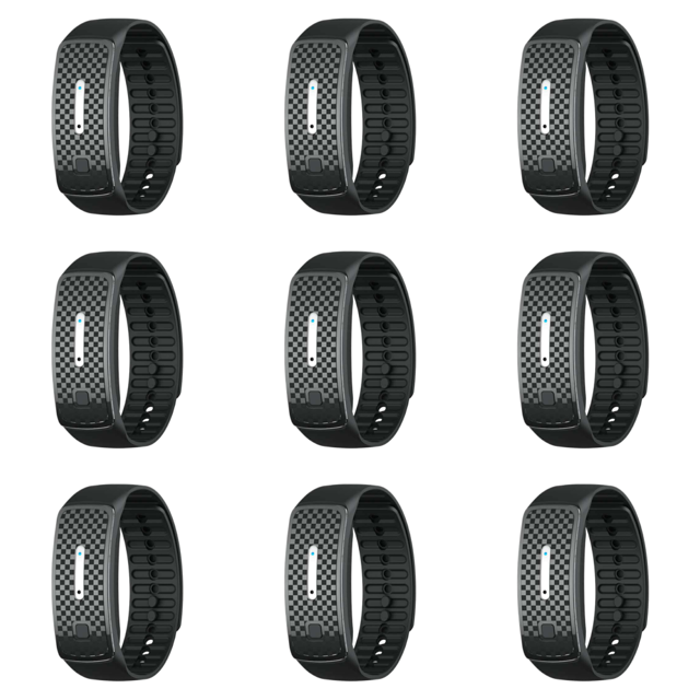 Pulsera Repelente Mosquitos Ultrasónica Antimosquitos (negro)