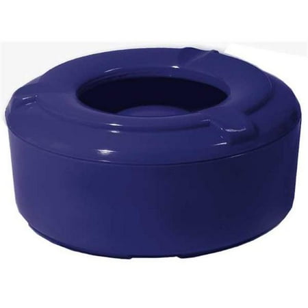 Gessner Products IW-391-BL Windproof Ashtray 4 in. Dia. x 1.75 in. Deep- Case of 12