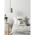 thumbnail image 2 of Awkward Styles Funny Quote Decorative Pillow Covers Nope Not Done Yet Throw Cushion Case, 2 of 2