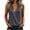 Gray, variant on CQONEPT Womens Wrap V Neck Tank Tops Cotton Linen Summer Sleeveless Tops Dressy Casual Blouse Shirts Vacation Outfits Hot Pink XL