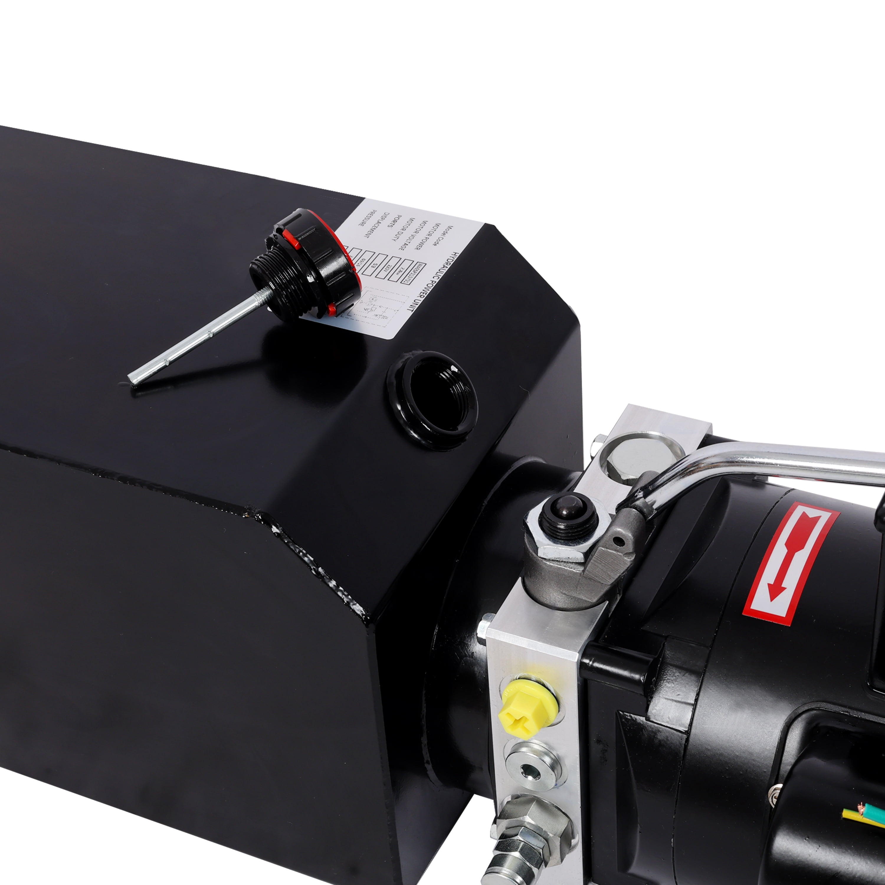220V Hydraulic Power Unit, 3 HP, 2950 PSI, Single-Acting, Heavy-Duty, Dump Trailer Use
