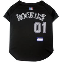 Colorado Rockies Pet Jersey - Medium