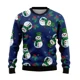 thumbnail image 4 of Suéteres navideños de muñeco de nieve de otoño 2024 nuevos para mujer, ropa, linda sudadera de cuello redondo con muñeco de nieve, suéter de dibujos animados para niños, camisetas unisex, 4 of 5
